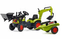 B-Ware Falk 2040 N Kinder Trecker Bagger Lader Claas Arion 410 Anhänger Siehe Text/F279