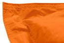 B-Ware Fatboy Sitzsack Bodenkissen Original Orange Bitter Nylon Kissen Textil