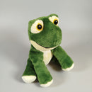 Stofftier Set - Frosch, Elefant & Löwe, Plüschtiere 3er Set