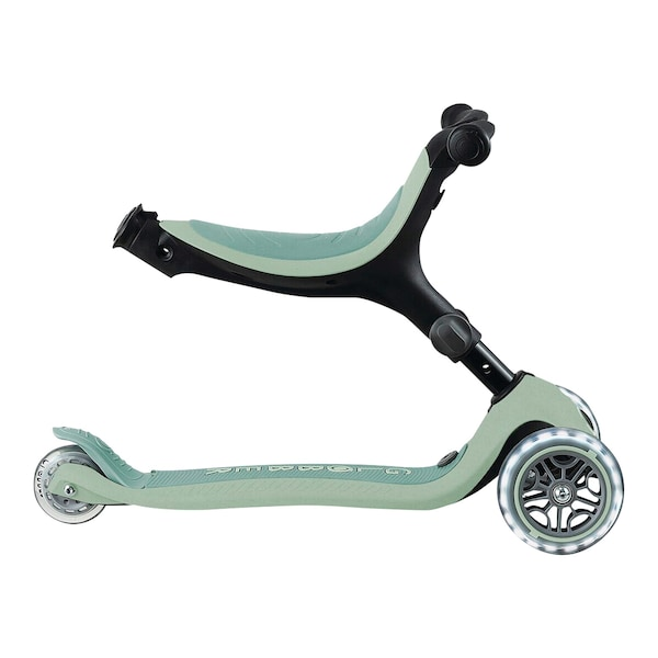 GLOBBER Scooter 3in1 Go-Up active ECO mit Leuchtrollen blaubeere Dreirad Laufrad