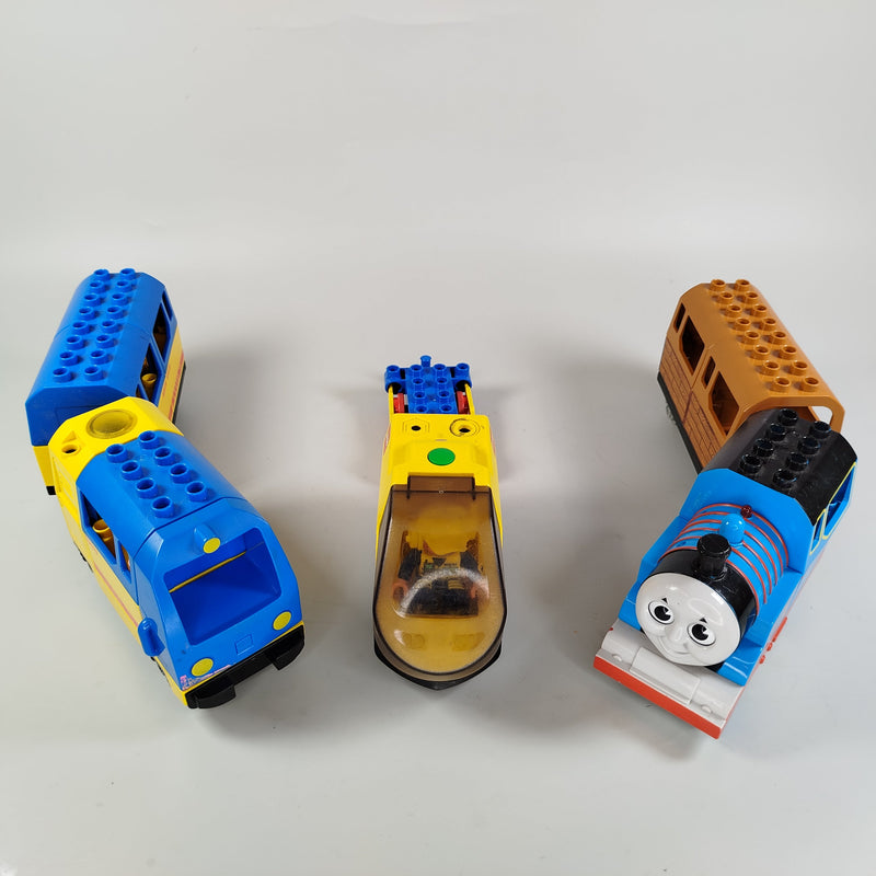 Lego Duplo Eisenbahn Zubehör & Züge - Set mit Schienen und Zügen