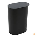 B-Ware Ferm Living Mülleimer Abfallbehälter Enkel Mülltrennung Schwarz 6 6l Inneneimer