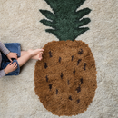 B-Ware Ferm Living Fruiticana Teppich Ananas Flauschig Hochflor Kinderzimmer 120x180cm