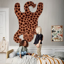 B-Ware Ferm Living Teppich Läufer Safari Tiger Kinderzimmer Grün Wollteppich