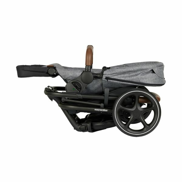 Easywalker Harvey 3 Kinderwagen Kinderbuggy Buggy Reisebuggy Exclusive Grey