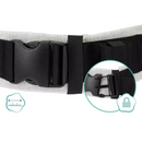 B-Ware Fillikid Bauchtrage Natural Grau Melange Babytrage Kindertrage Tragegurt Gurt