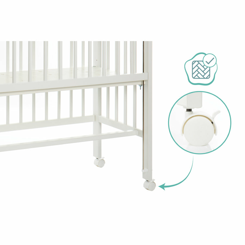 B-Ware Fillikid Beistellbett Cocon Babybett Kinderbett Beistell Bett Bett Baby Bett805