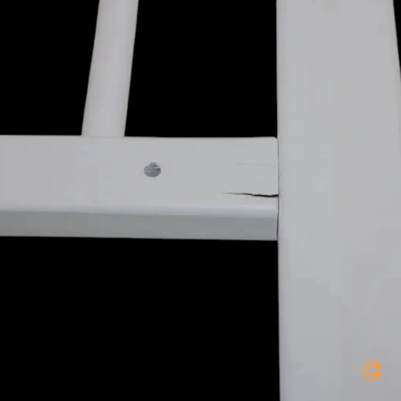 B-Ware Fillikid Nino Beistellbett Babybett Gitterbett Bett Weiß 90x45cm Siehe Text/Foto