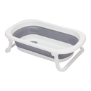 Fillikid Faltbadewanne Babywanne Orca Faltbar Grau Weiß Badewanne Kinder B-Ware