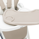 Fillikid Hochstuhl Sitzstuhl Hochstuhl Weiß/Taupe Höhenverstellbar Weiß/Taupe B-Ware