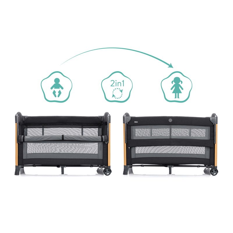 B-Ware Fillikid Reisebeistellbett Cadiz Babybett Klappbett Reisebett Höhenverstellbar