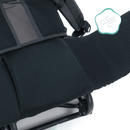 Fillikid Rückentrage Tragehilfe Babytrage Aluminium Wetterschutz Utensilienfach B-Ware