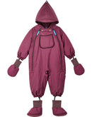 finkid HALI ICE Winteroverall für Babys mit abnehmbaren Handschuhen und Füßlingen-Winter Overalls 60/70