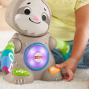 Fisher-Price GHY87 - BlinkiLinkis Faultier, interaktives Lernspielzeug Deutsch