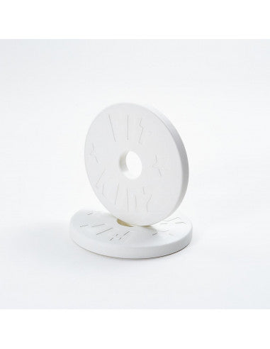 Fit Kidz Bumper Plate White (pair)