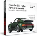 B-Ware Franzis Adventskalender Modellauto Modell Porsche 911 Turbo Grün 1 Zu 43 Scale
