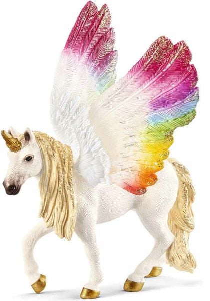 Schleich Geflügeltes Regenbogeneinhorn
