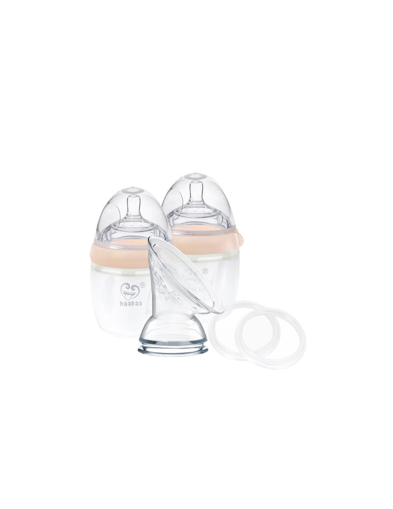 Generation 3 Milchpumpe + Flasche Set 160ml - Peach