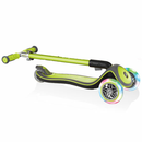 B-Ware Globber Scooter Elite Deluxe Lights Mit Leuchtrollen Cityroller Roller Lime Grün