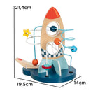 B-Ware Goki Motorikschleife Motorikspiel Holzspielzeug Weltall Orbit Galaxie Katapult
