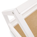 B-Ware Goki Puppenbett Kinderbett Giebeldach Weiß Holz Puppenmöbel Zubehör Dach936