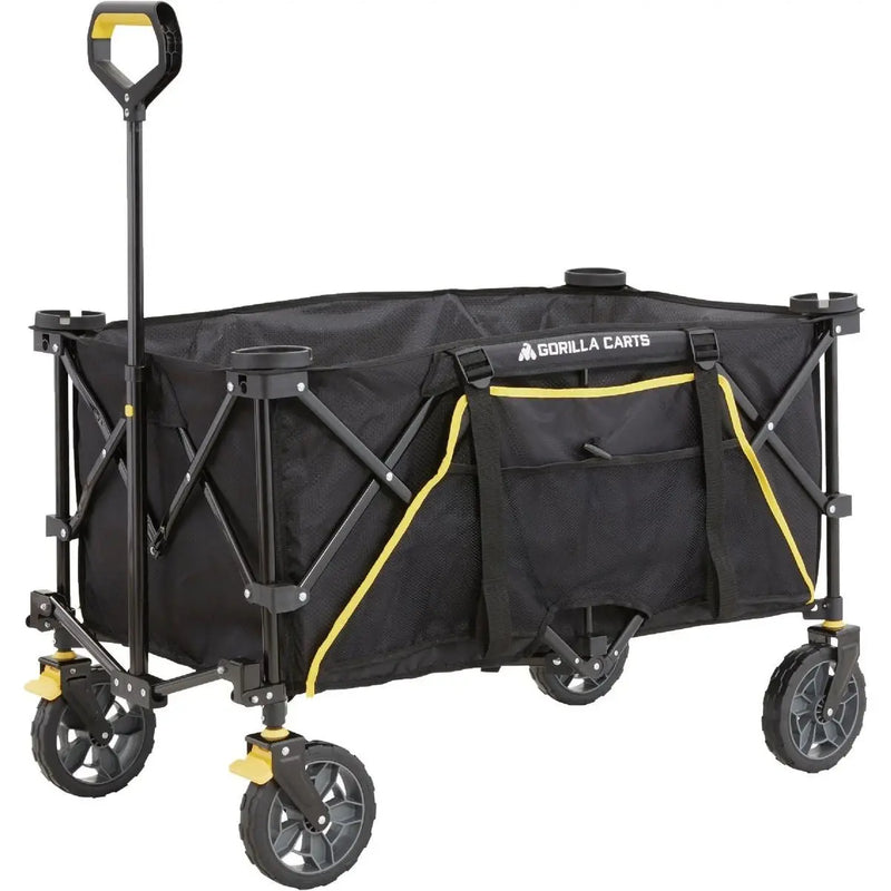 B-Ware Gorilla Carts Strandwagen Transportwagen Bollerwagen Zusammenklappbar Robust17