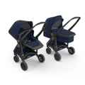 Greentom 2-in-1 – Nachhaltiger Kombikinderwagen | Babywanne & Wendesitz | Refurbished