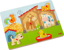Haba Sound Greifpuzzle Lernspiel Puzzle Bauernhof Tiere Auf D.Land Kinder Spiel B-Ware