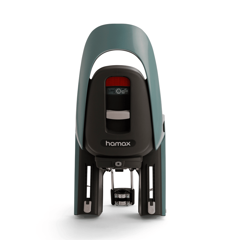 Hamax Caress Green Black Fahrradsitz Kindersitz Rückenlehne Höhenverstellbar B-Ware