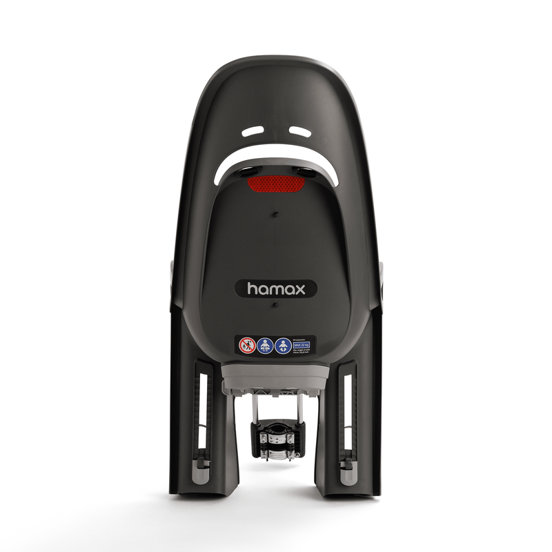 Hamax Zenith Fahrradsitz Fahrradkindersitz Sitz Grau Rot Kindersitz Verstellbar B-Ware