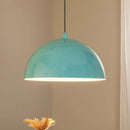 B-Ware Opviq Kure Hängeleuchte Pendelleuchte Türkis Metall ø 60 Cm E27 Esszimmerla695