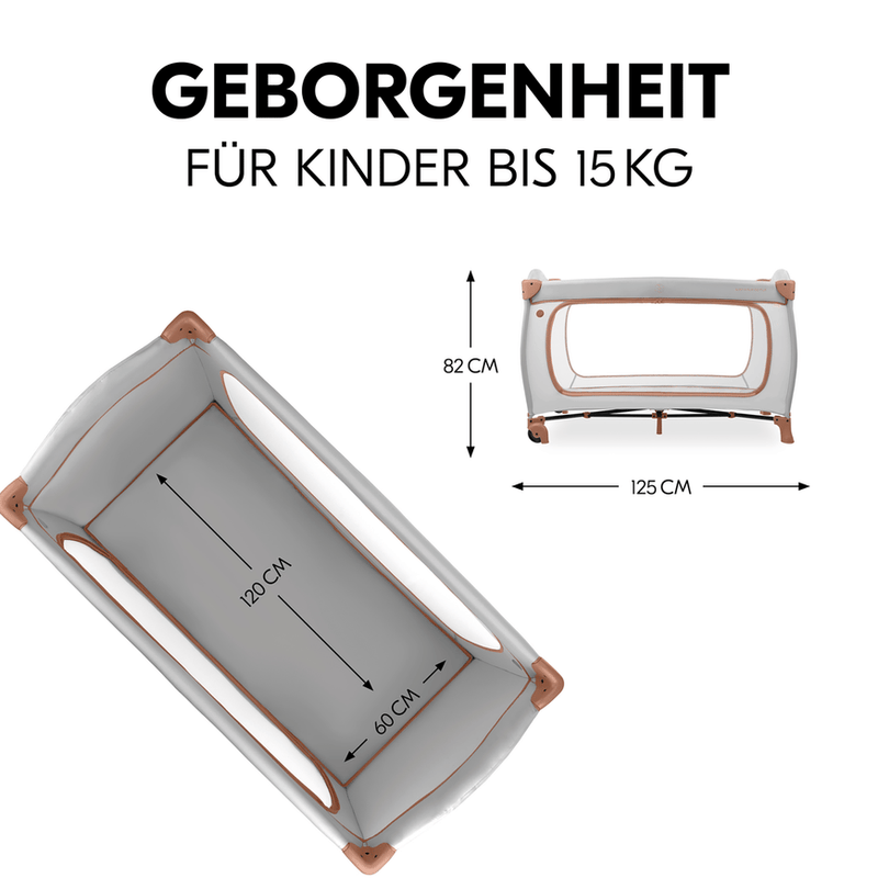 hauck babybett Hauck Sleep N Play Go Plus Dusty Cork – nur 56,29 €