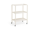 B-Ware Hay Arcs Trolley Servierwagen Rollwagen Küchentrolley 3 Ablagen Hoch Eggshell