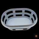 B-Ware Hay Korb Basket Aufbewahrungskorb Wäschekorb Soft Blue Klein Siehe Text/Foto