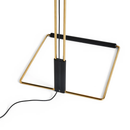 B-Ware Hay Matin Led Stehleuchte Wohnzimmerlampe Lampe Leuchte Pfirsich Messing