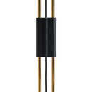 B-Ware Hay Matin Led Stehleuchte Wohnzimmerlampe Lampe Leuchte Pfirsich Messing