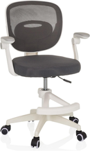 B-Ware Hjh Office Kinderdrehstuhl Kinderstuhl Kiddy Smart Abklappbare Armlehnen Grau694