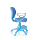 B-Ware Hjh Office Kinderstuhl Kinderschreibtischstuhl Kid Colour Stoff Blau Stuhl Möbel