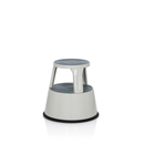 B-Ware Hjh Office Tritthocker Rollhocker Tio M Ii Sitzhocker Hocker Metall Hellgrau