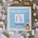 Magellan Holzklotz – Feine Steine 30 Bauklötze aus Holz