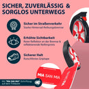 B-Ware Hudora Big Wheel Roller Scooter Fc Bayern München Rot Pu Höhenverstellbar