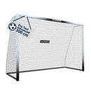 B-Ware Hudora Fußballtor Torrahmen Fußballnetz Advanced 300 White Schnelle Netzmont773