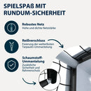B-Ware Hudora Fußballtor Torrahmen Fußballnetz Advanced 300 White Schnelle Netzmont773