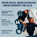 B-Ware Hudora Nestschaukel Schaukel Lounge Blau 90cm Kinder Tellerschaukel Outdoor