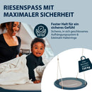 B-Ware Hudora Nestschaukel Schaukel Lounge Blau 90cm Kinder Tellerschaukel Outdoor