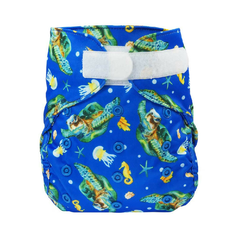 Blümchen OneSize Kletter Stoffwindel Überhose (3,5-16kg)