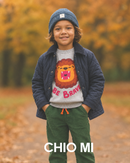 CHIO MI Lion Sweatshirt grey melange