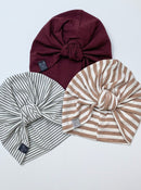 Wolfskind turban hat with knot shapes 62, 68 &amp; 74