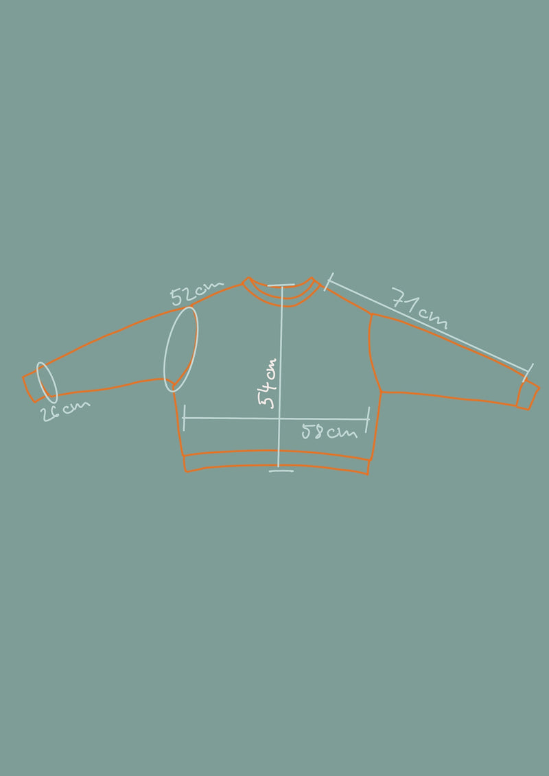 Upcycling PatchworkPullover für Frauen S/M