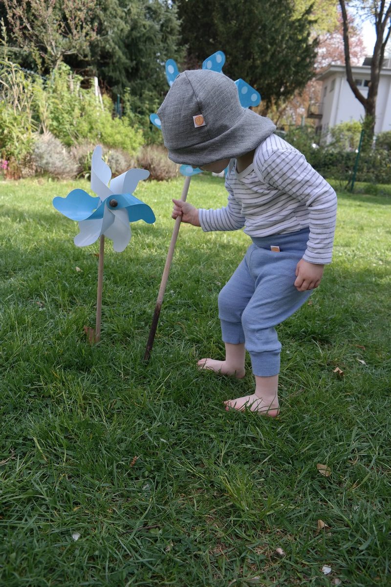 Knickerbocker für Kleinkinder 98/104 aus Upcycling Wolle in Beerenrot